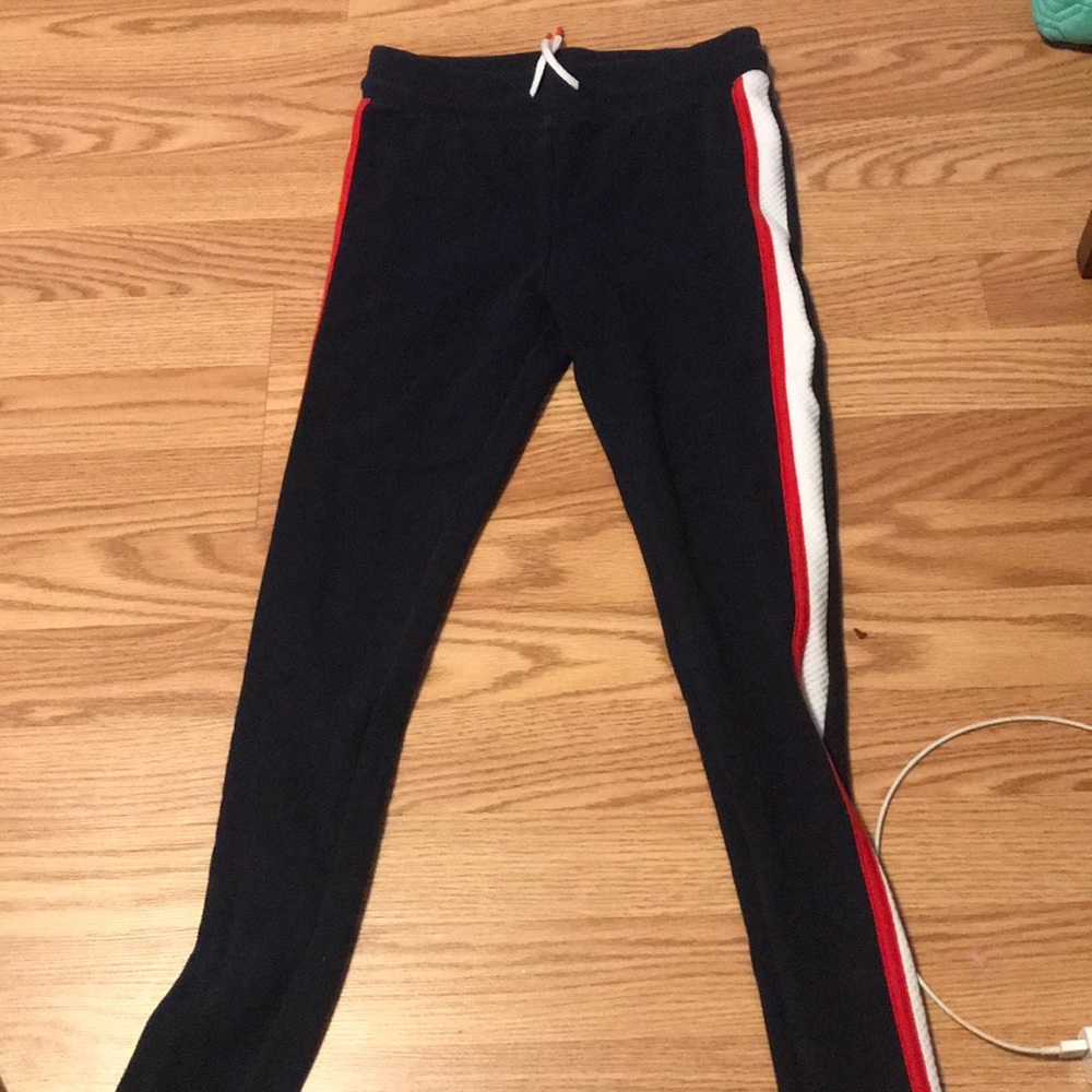 Leggings with drawstrings